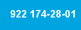 922 174-28-01 922 174-28-01